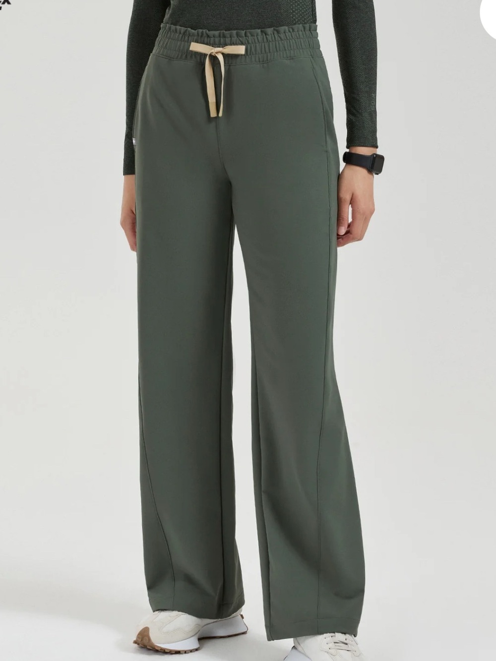 FIGS Allison Wide Leg in Moss
